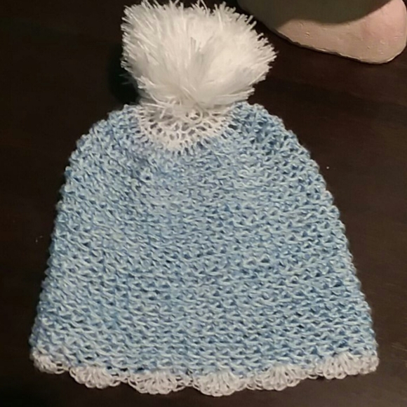 Baby Blue Stocking Cap - Picture 3 of 4
